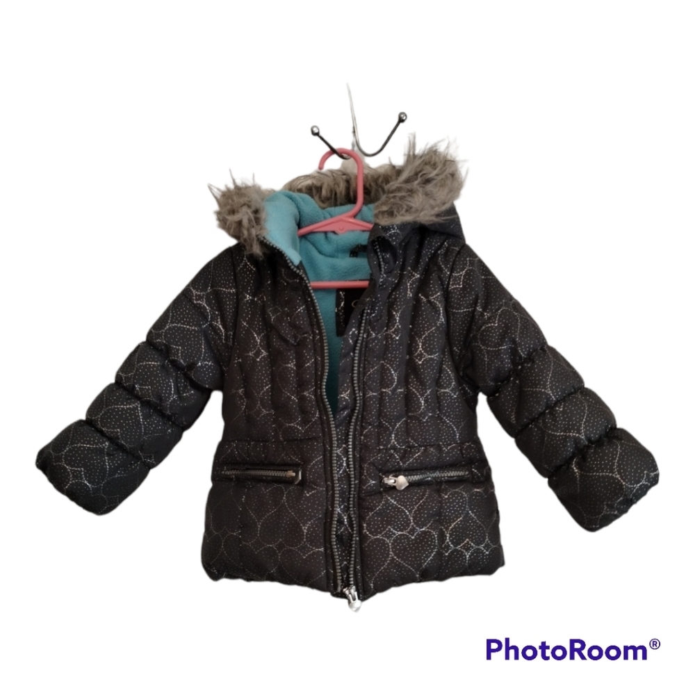 Jessica Simpson 2T dark grey‎ puffer jacket